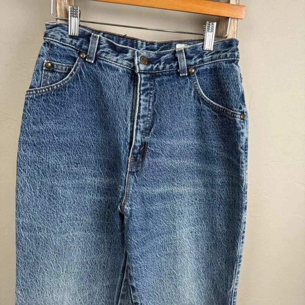 Vintage 90s Levi 544 Brown Tab Women's High Waisted Denim‎ Jeans 12 (26x30)